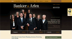 Desktop Screenshot of bankierlaw.com
